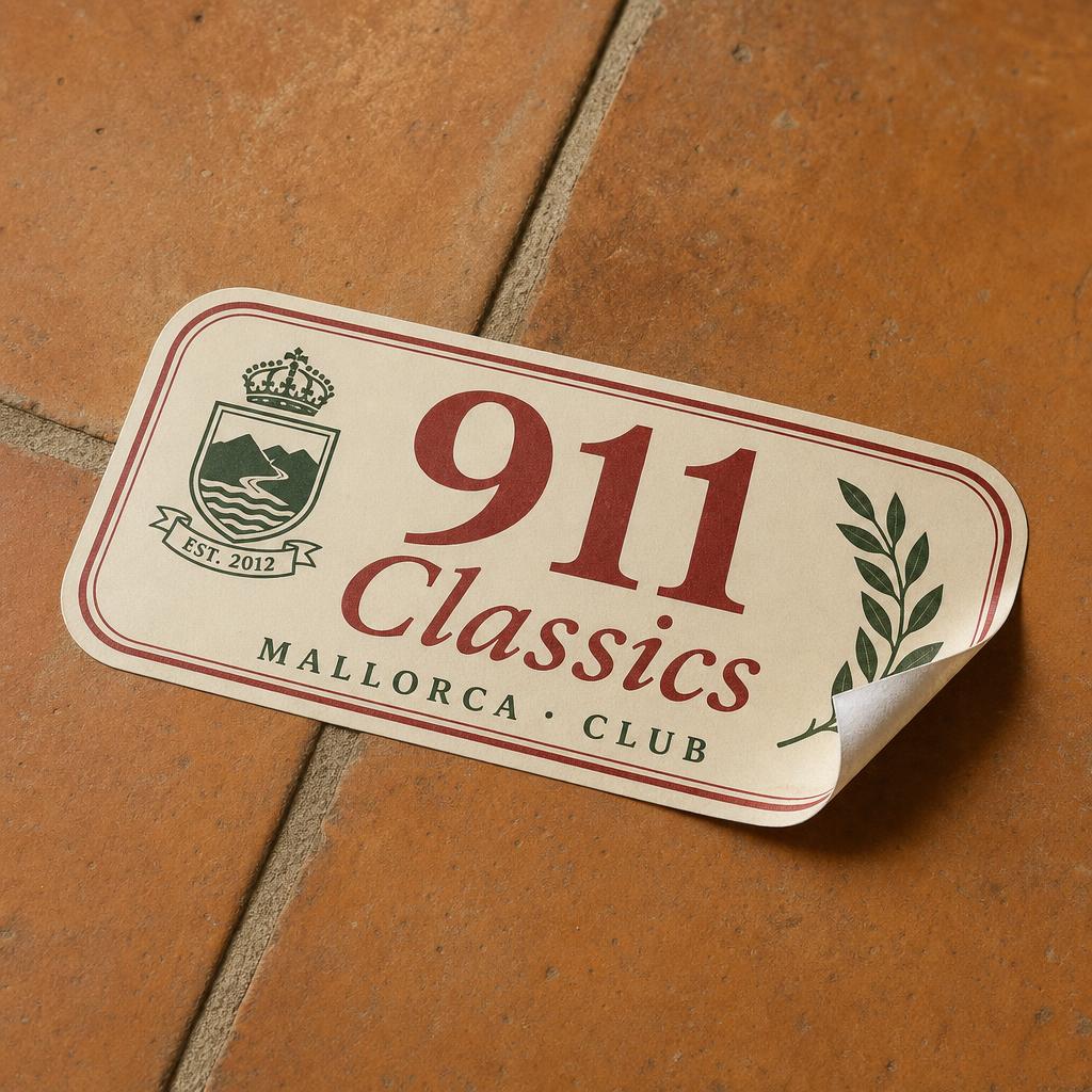 Rally Plate · Sticker